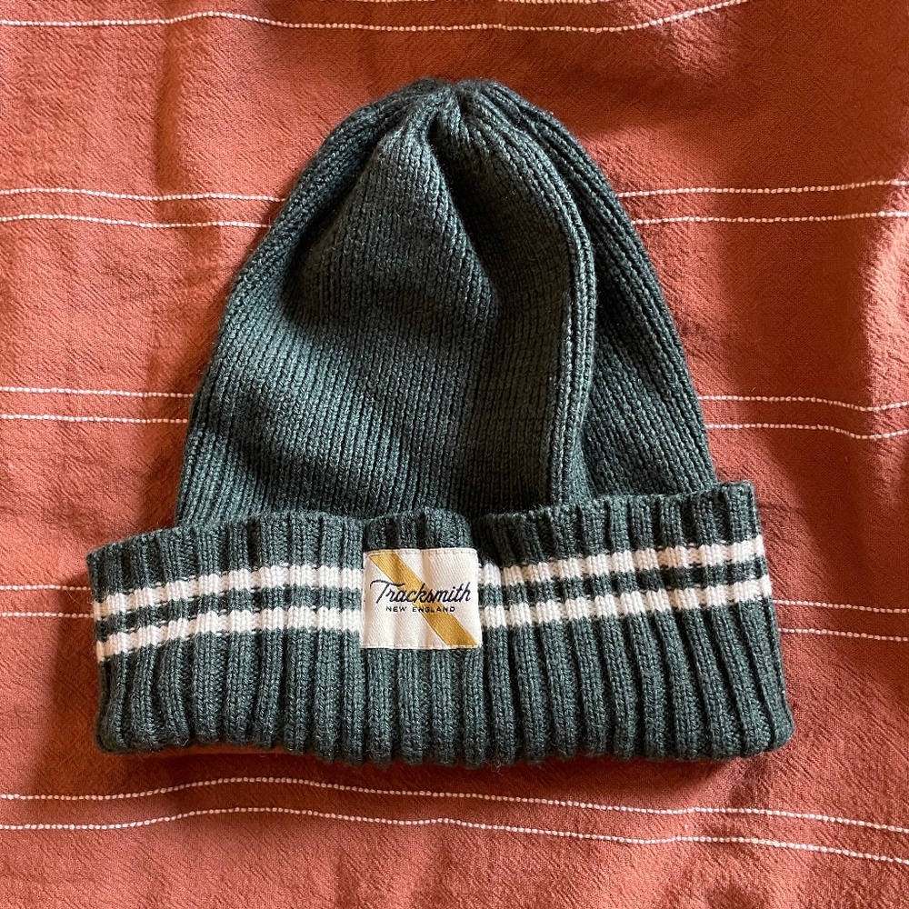 Tracksmith Merino winter running hat